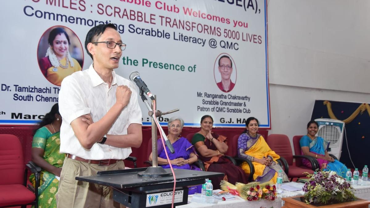 Queen Mary’s College in Chennai releases scrabble souvenir to celebrate